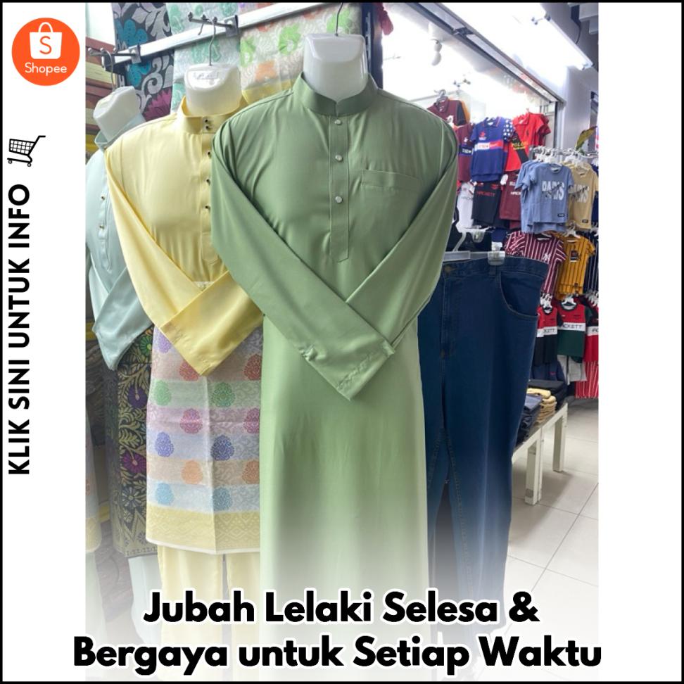 Jubah Lelaki Selesa & Bergaya untuk Setiap Waktu