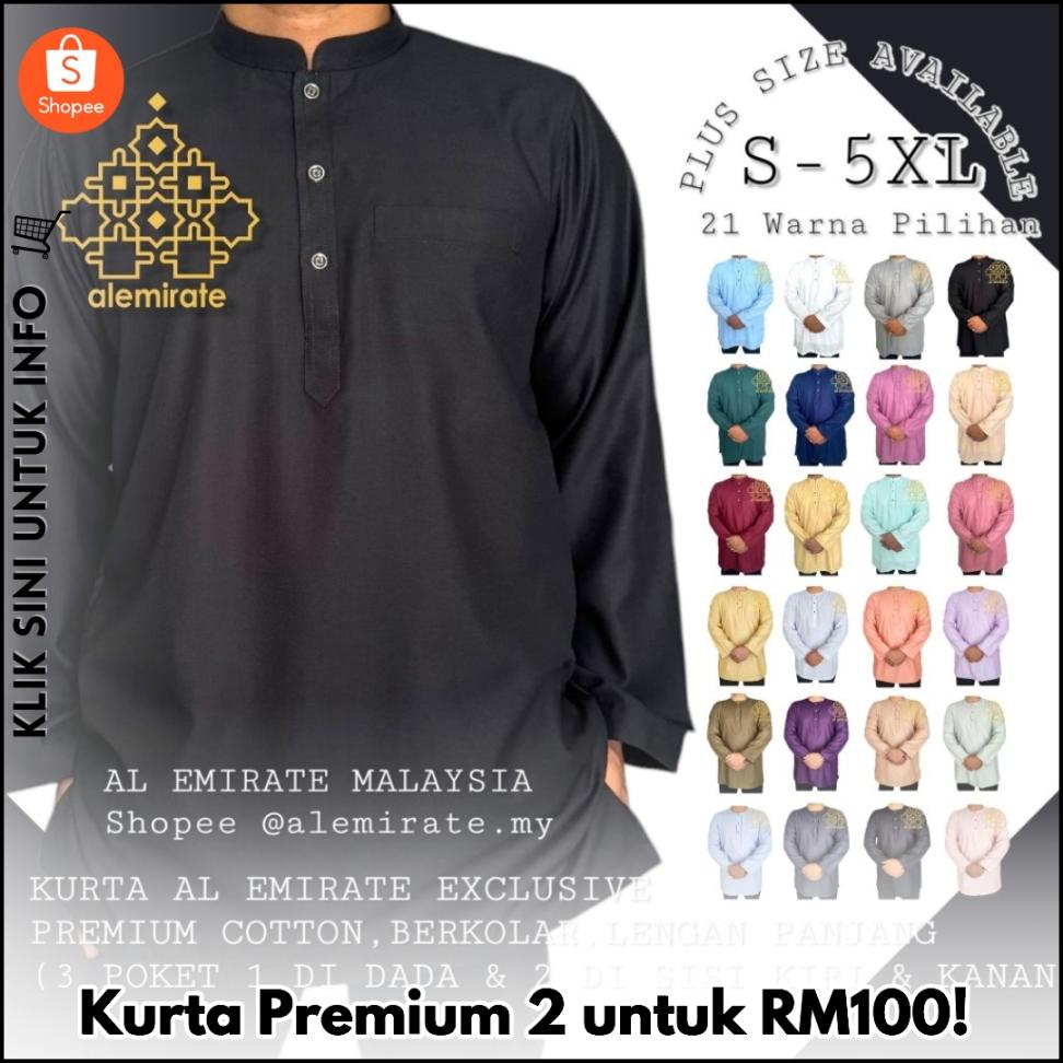 Kurta Premium 2 untuk RM100!