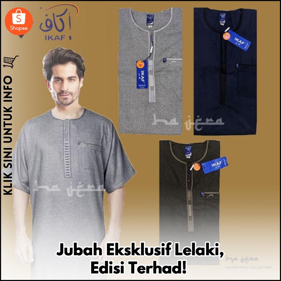 Jubah Eksklusif Lelaki, Edisi Terhad!