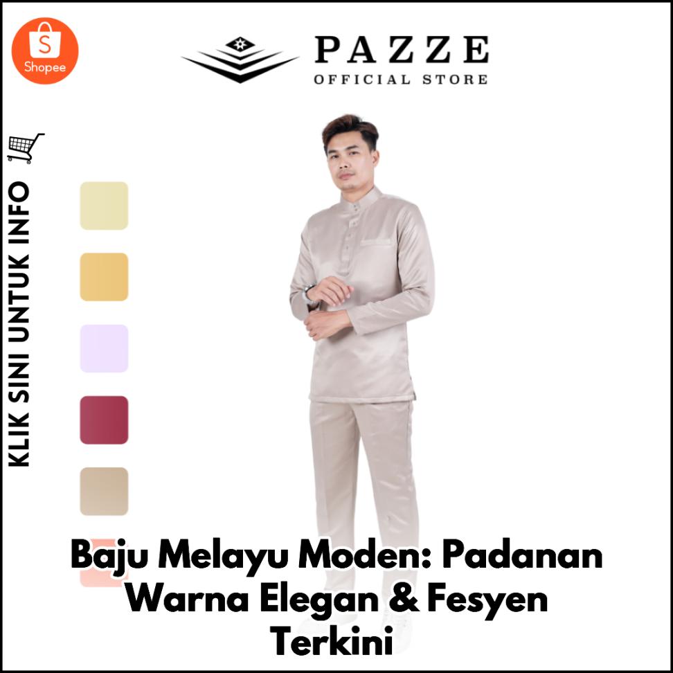 Baju Melayu Moden: Padanan Warna Elegan & Fesyen Terkini