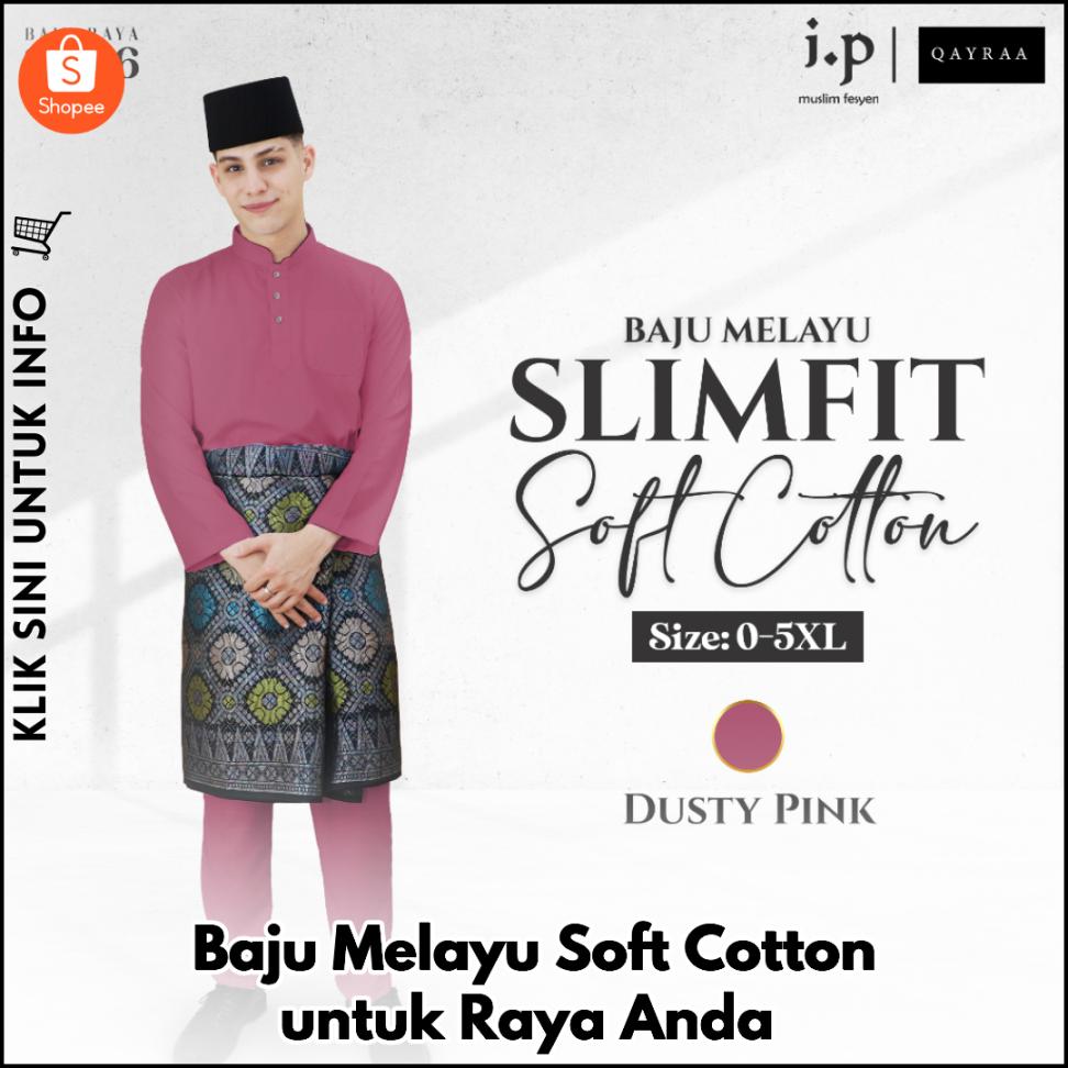 Baju Melayu Soft Cotton untuk Raya Anda