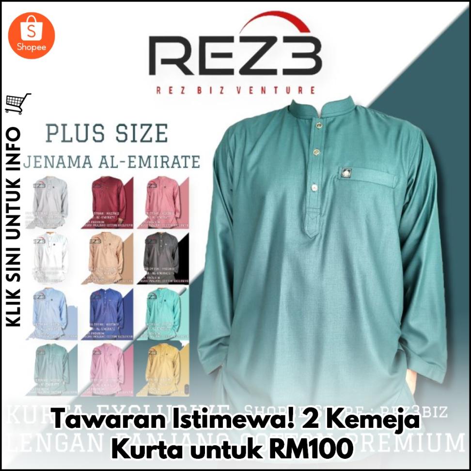 Tawaran Istimewa! 2 Kemeja Kurta untuk RM100