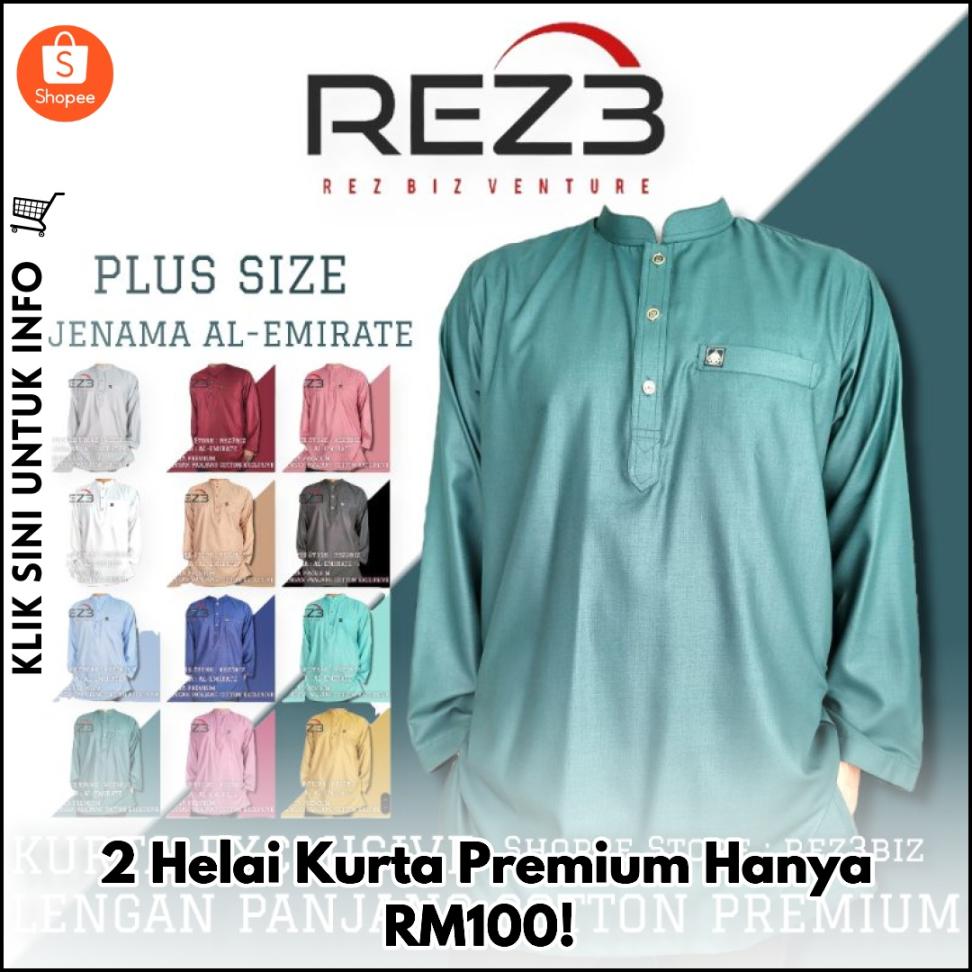 2 Helai Kurta Premium Hanya RM100!