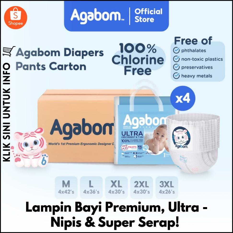 Lampin Bayi Premium, Ultra-Nipis & Super Serap!