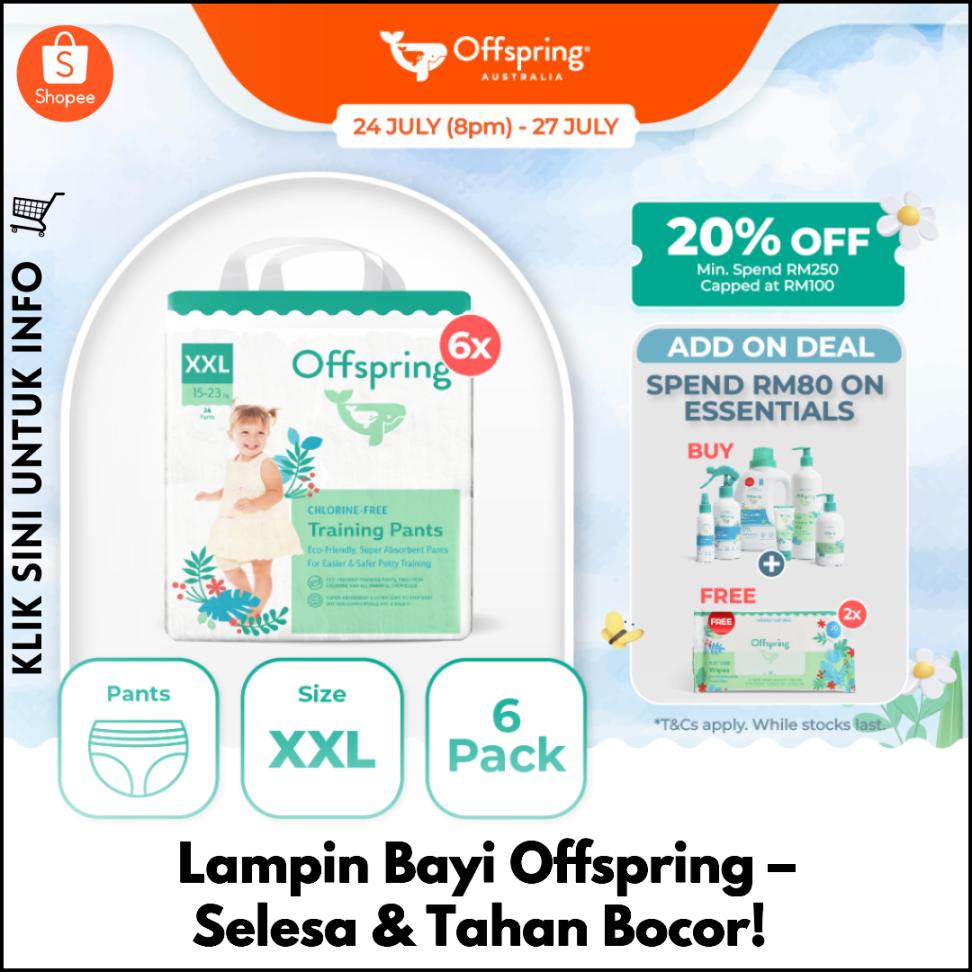 Lampin Bayi Offspring Jimat & Selesa!