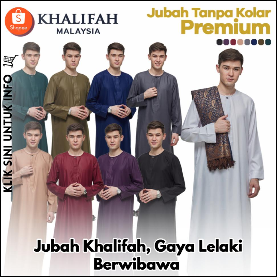 Jubah Khalifah, Gaya Lelaki Berwibawa