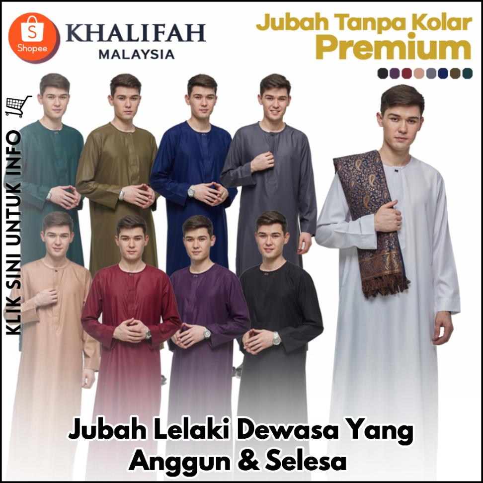 Jubah Lelaki Dewasa Yang Anggun & Selesa
