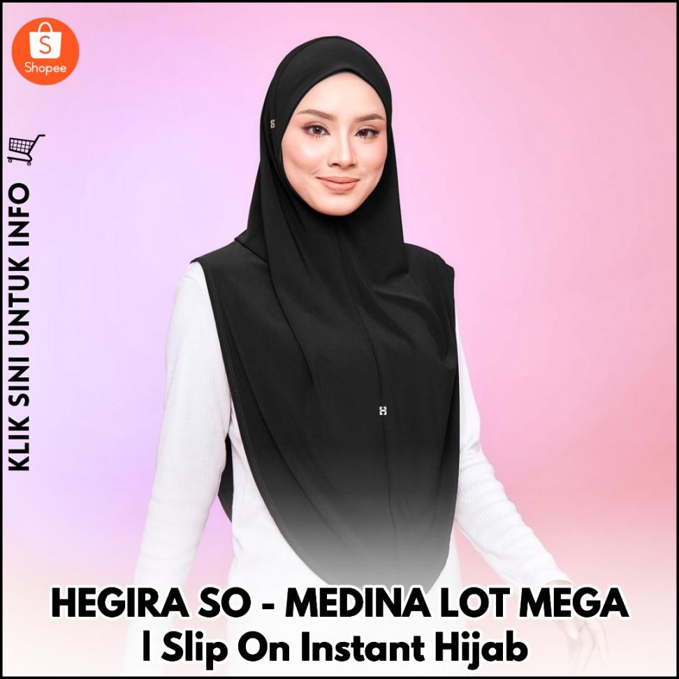 HEGIRA SO-MEDINA LOT MEGA | Slip On Instant Hijab