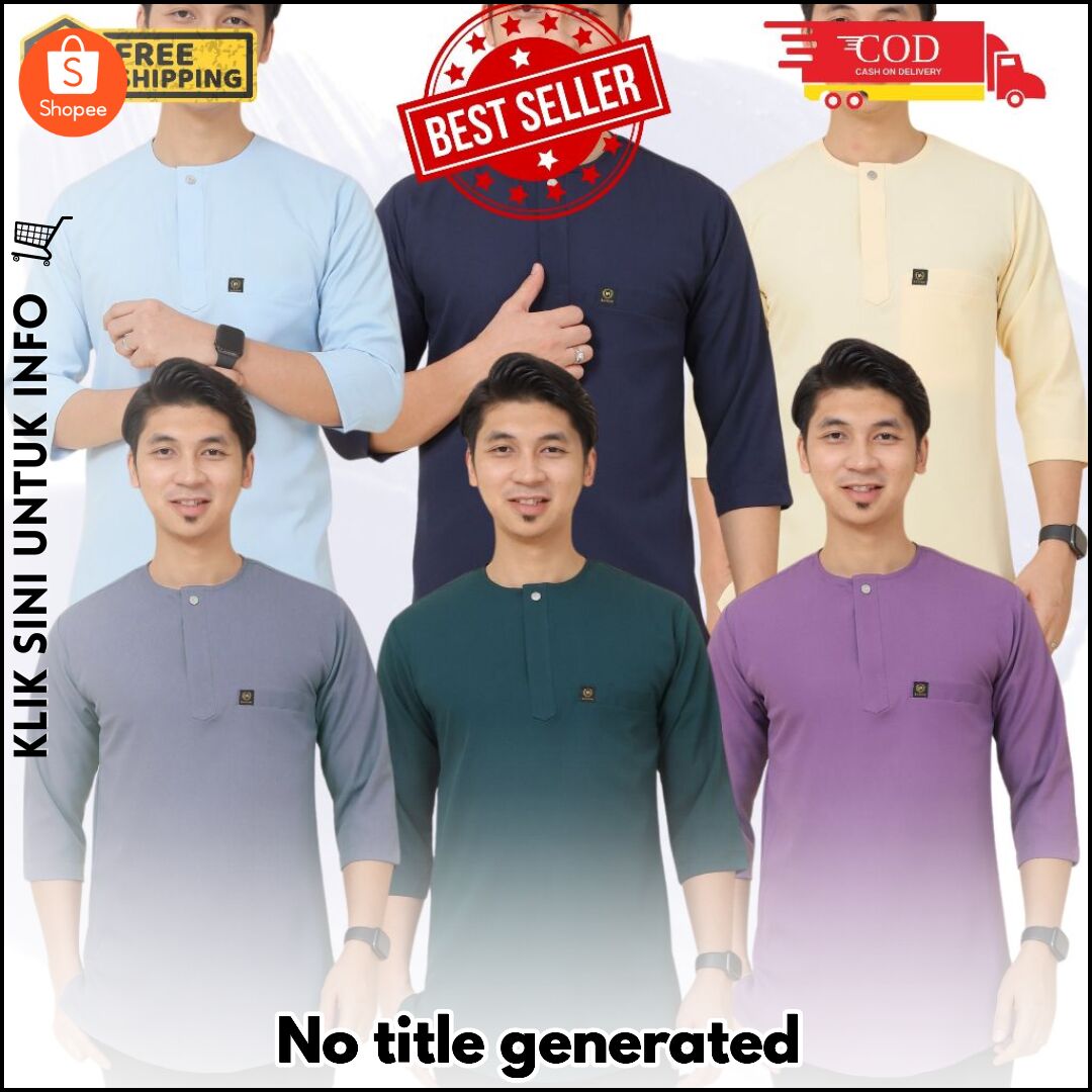 Baju Kurta Lengan Pendek, Gaya Moden & Selesa!