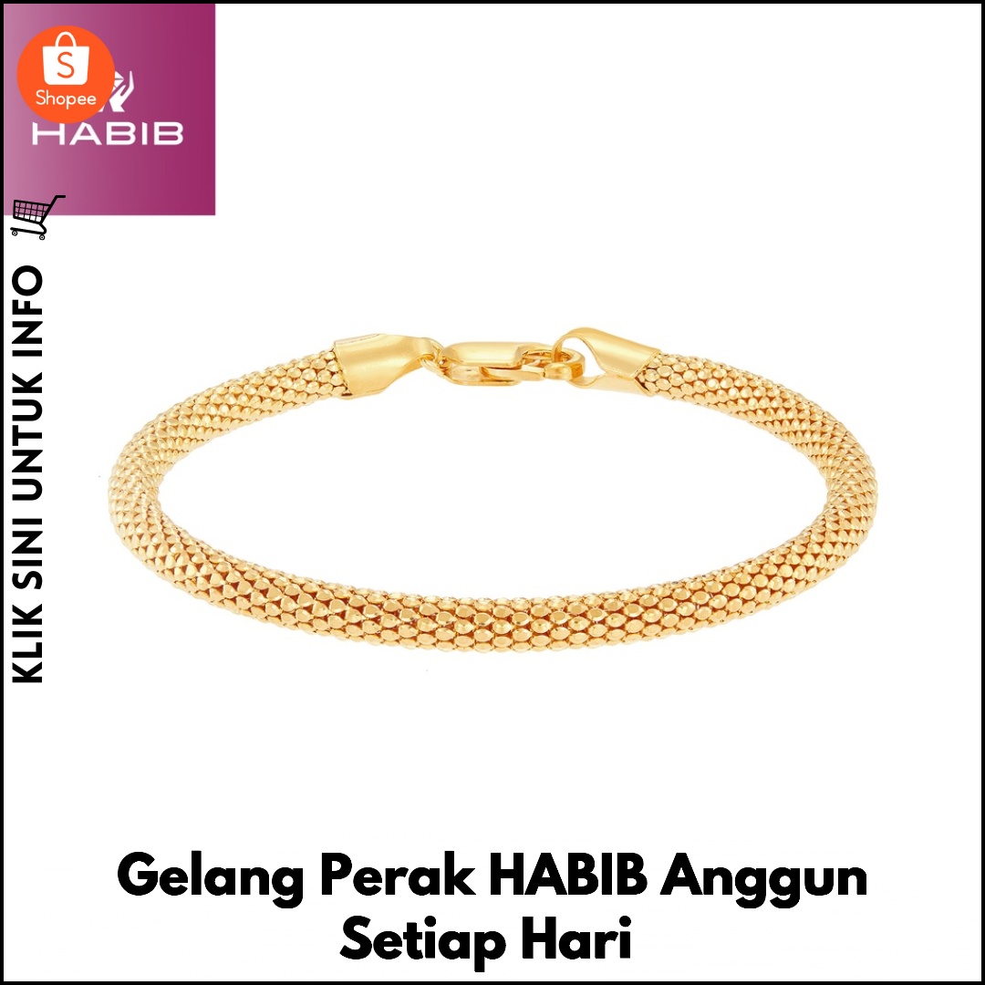 Gelang Perak HABIB Anggun Setiap Hari