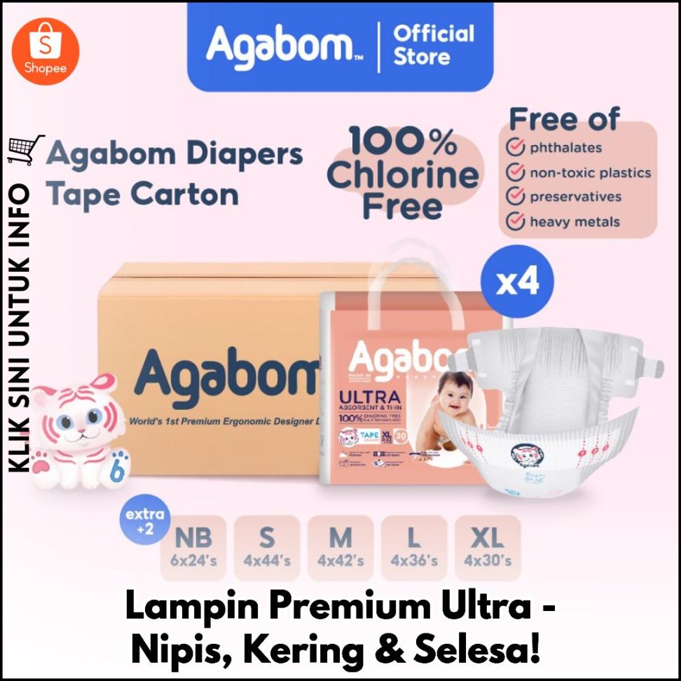 Lampin Premium Ultra-Nipis, Kering & Selesa!