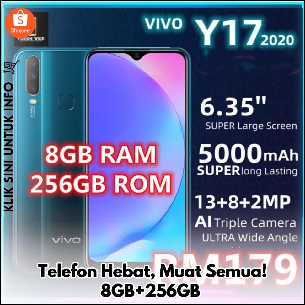 Telefon Hebat, Muat Semua! 8GB+256GB