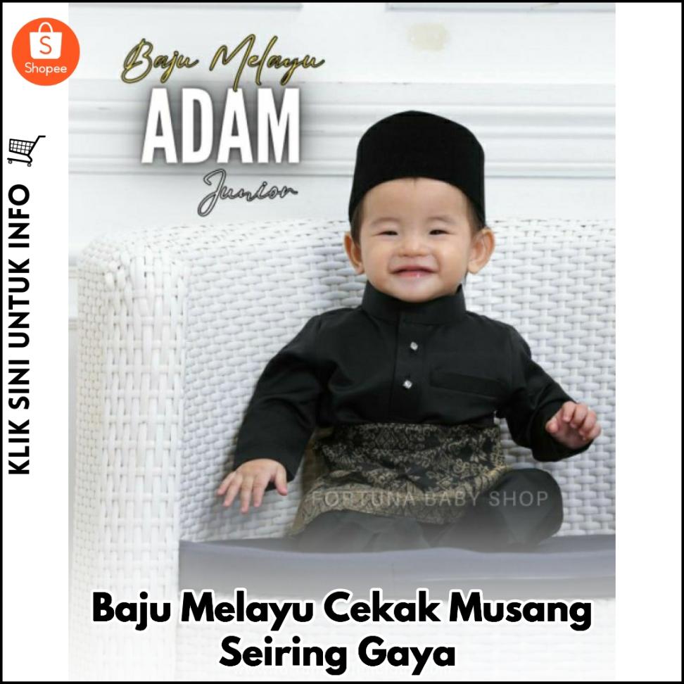 Baju Melayu Cekak Musang Seiring Gaya