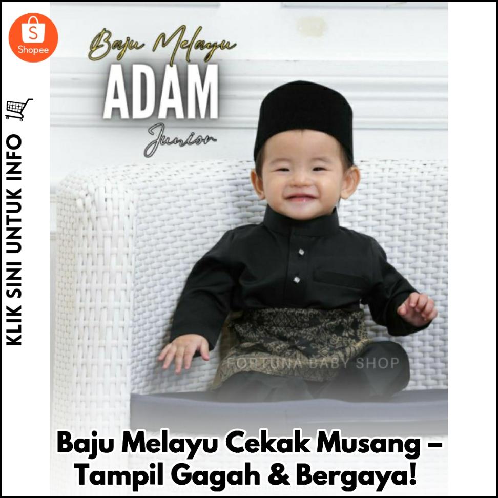 Baju Melayu Cekak Musang – Tampil Gagah & Bergaya!