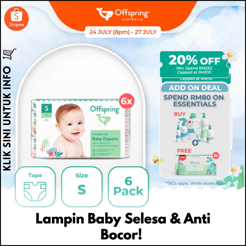 Lampin Baby Selesa & Anti Bocor!