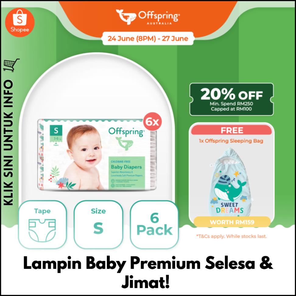 Lampin Baby Premium Selesa & Jimat!