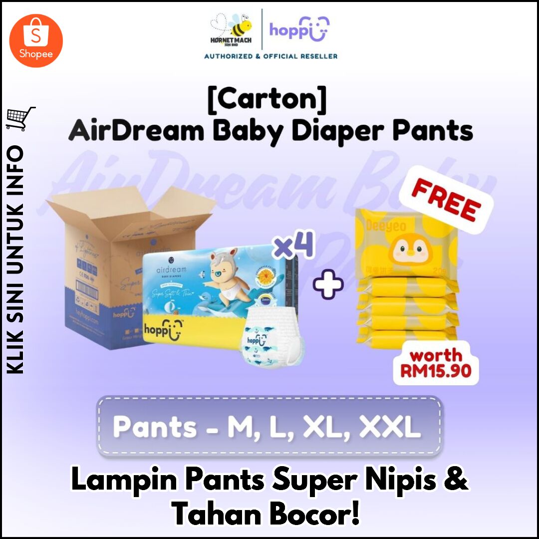 Lampin Pants Super Nipis & Tahan Bocor!