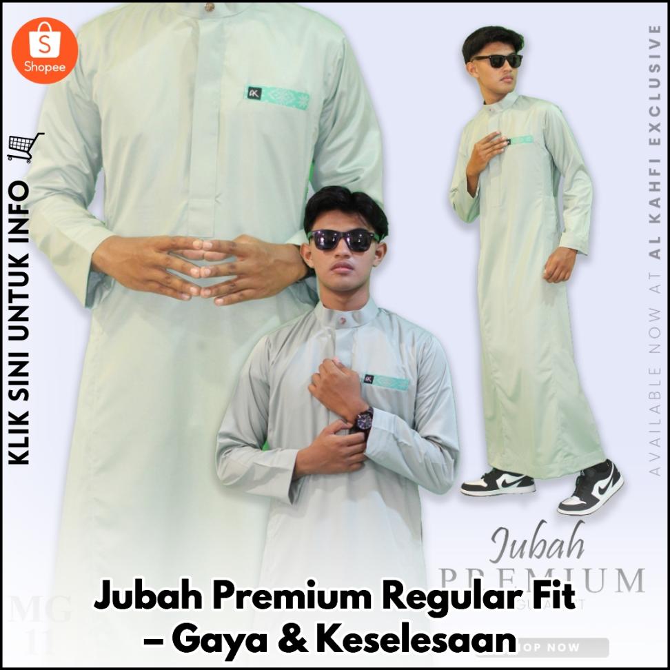 Jubah Premium Regular Fit – Gaya & Keselesaan