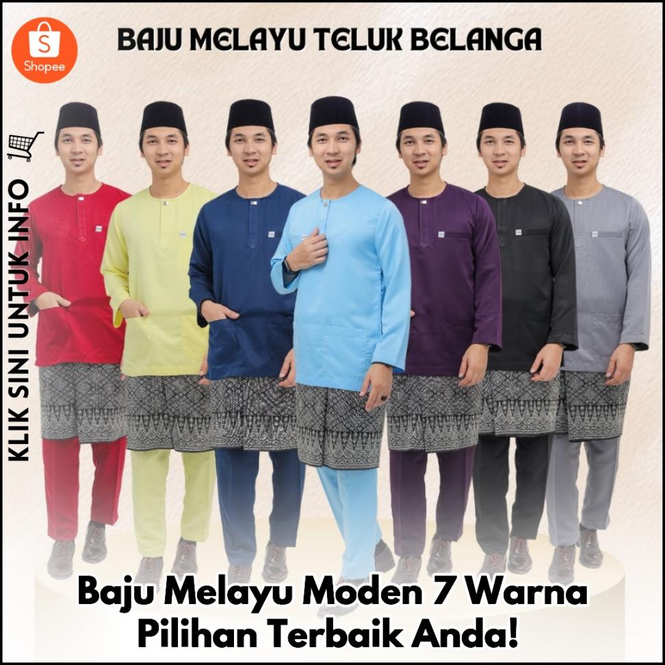 Baju Melayu Moden 7 Warna Pilihan Terbaik Anda!