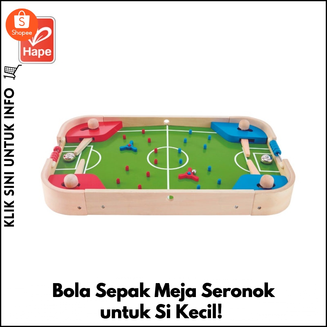 Bola Sepak Meja Seronok untuk Si Kecil!