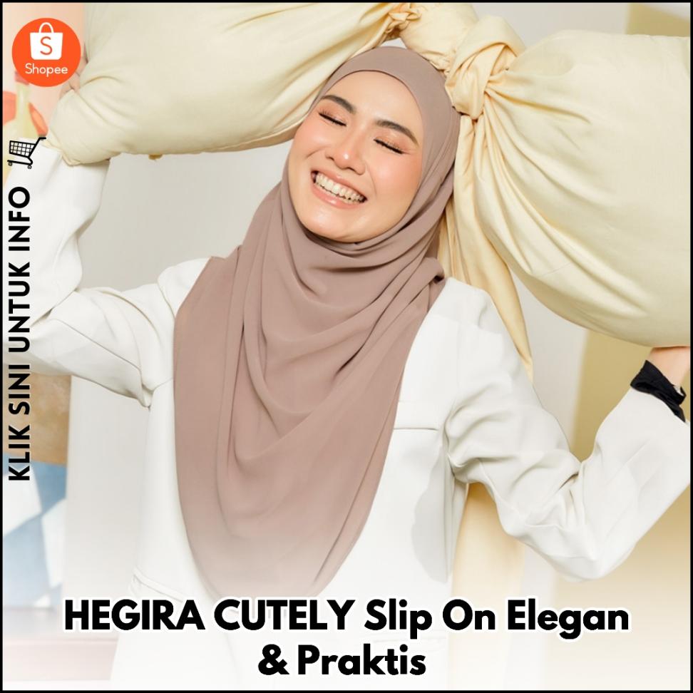 HEGIRA CUTELY Slip On Elegan & Praktis