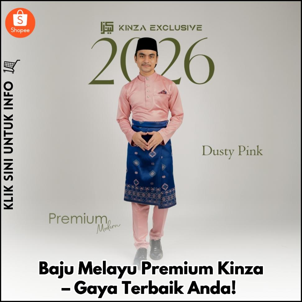 Baju Melayu Premium Kinza – Gaya Terbaik Anda!