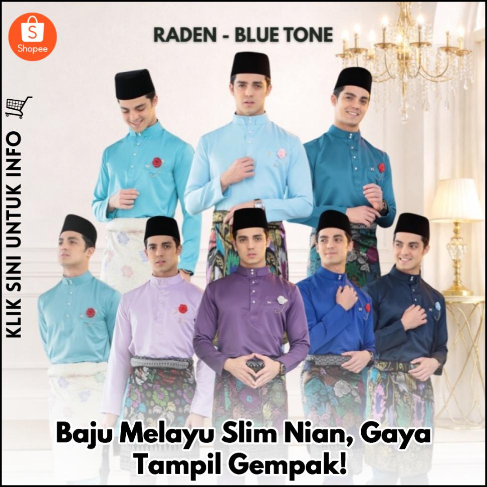 Baju Melayu Slim Nian, Gaya Tampil Gempak!