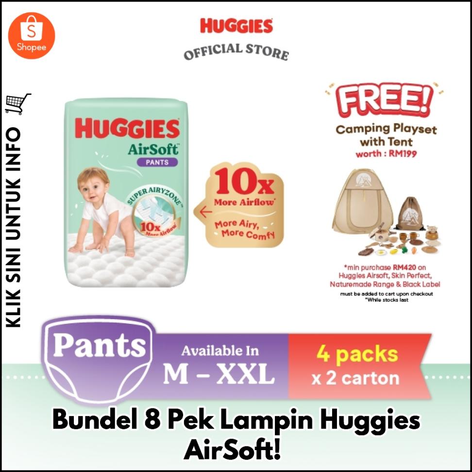 Bundel 8 Pek Lampin Huggies AirSoft!