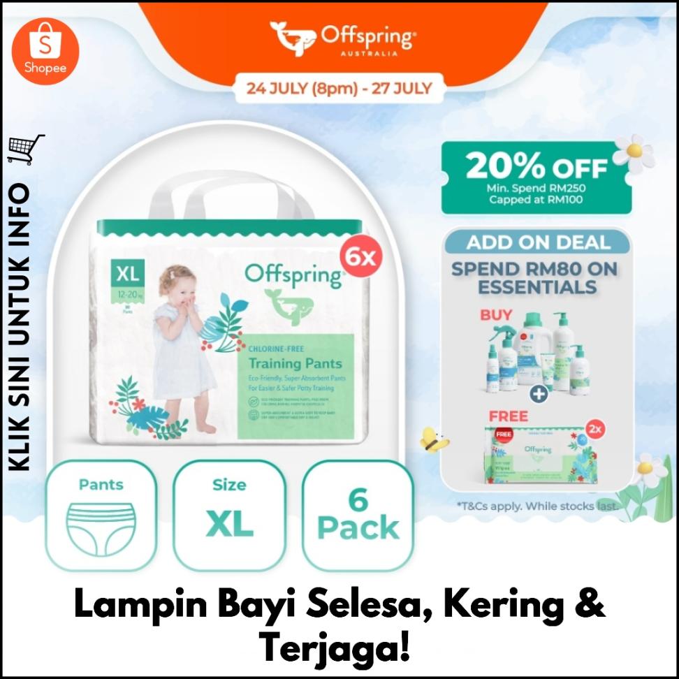 Lampin Bayi Selesa, Kering & Terjaga!