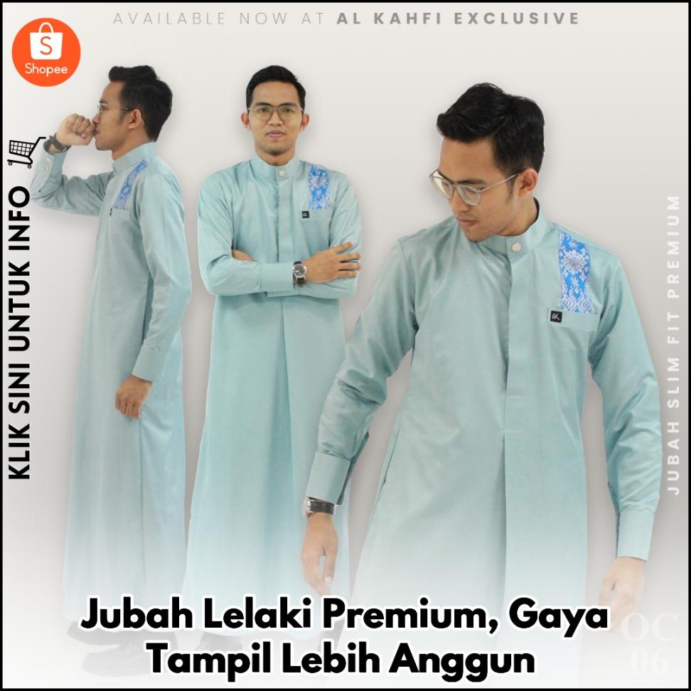 Jubah Lelaki Premium, Gaya Tampil Lebih Anggun