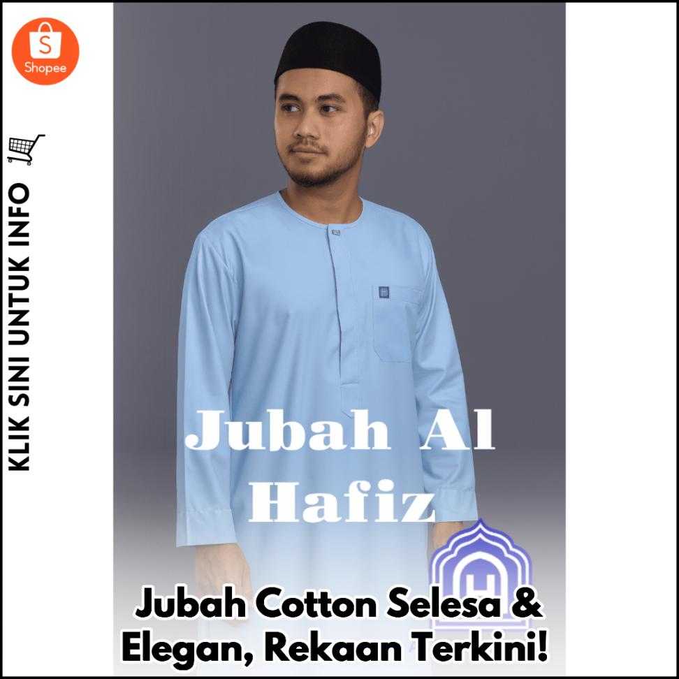 Jubah Cotton Selesa & Elegan, Rekaan Terkini!