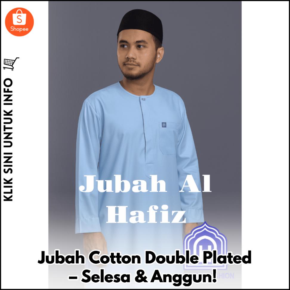 Jubah Cotton Double Plated – Selesa & Anggun!