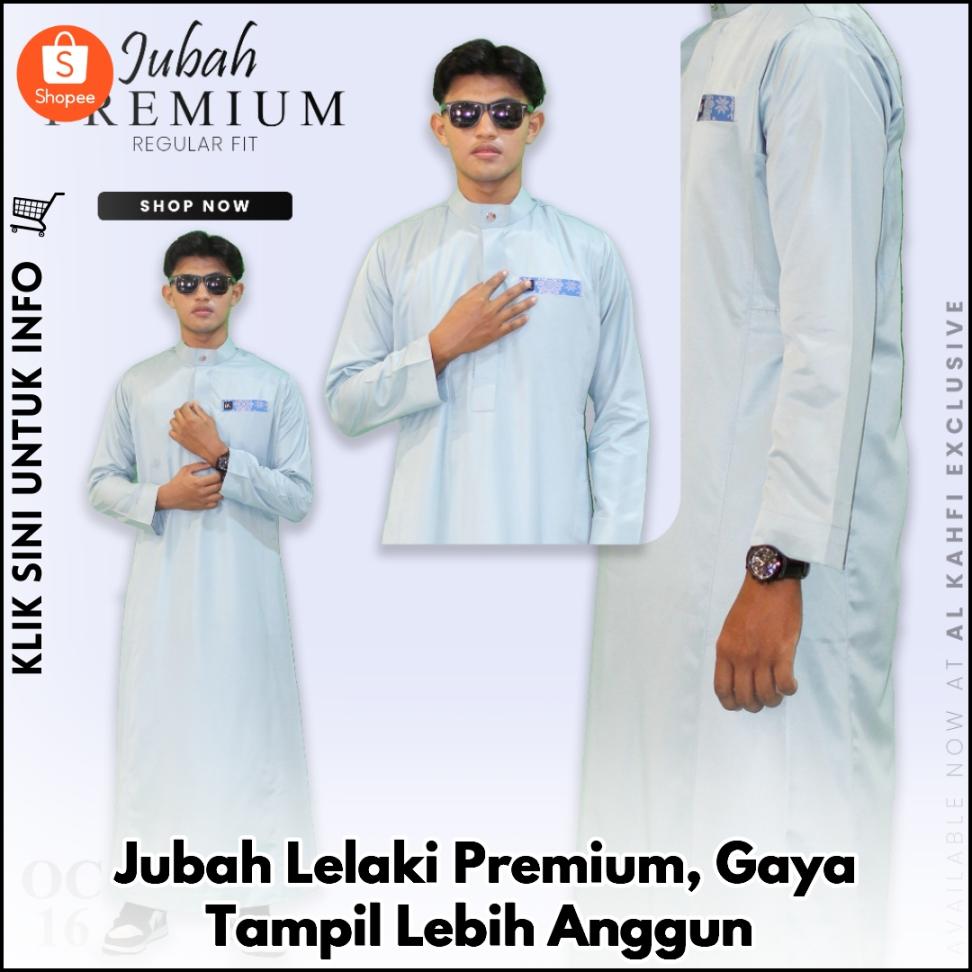Jubah Lelaki Premium, Gaya Tampil Lebih Anggun