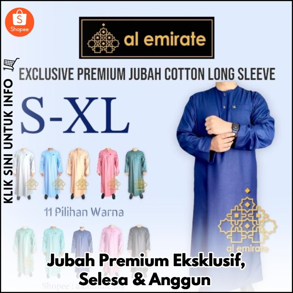 Jubah Premium Eksklusif, Selesa & Anggun