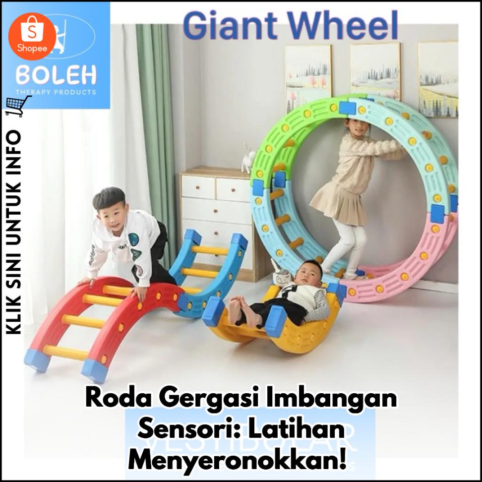 Roda Gergasi Imbangan Sensori: Latihan Menyeronokkan!
