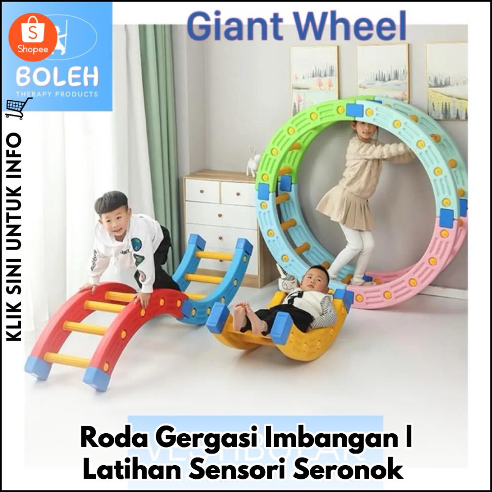 Roda Gergasi Imbangan | Latihan Sensori Seronok
