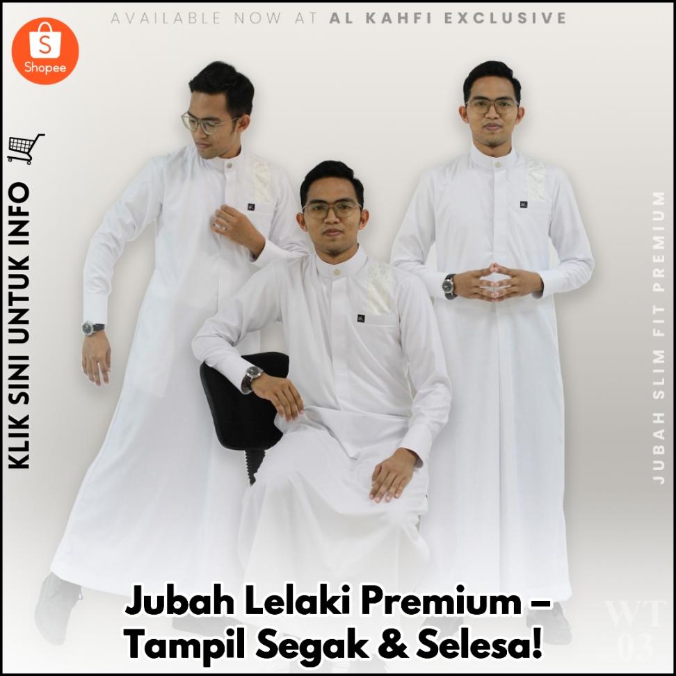 Jubah Lelaki Premium – Tampil Segak & Selesa!