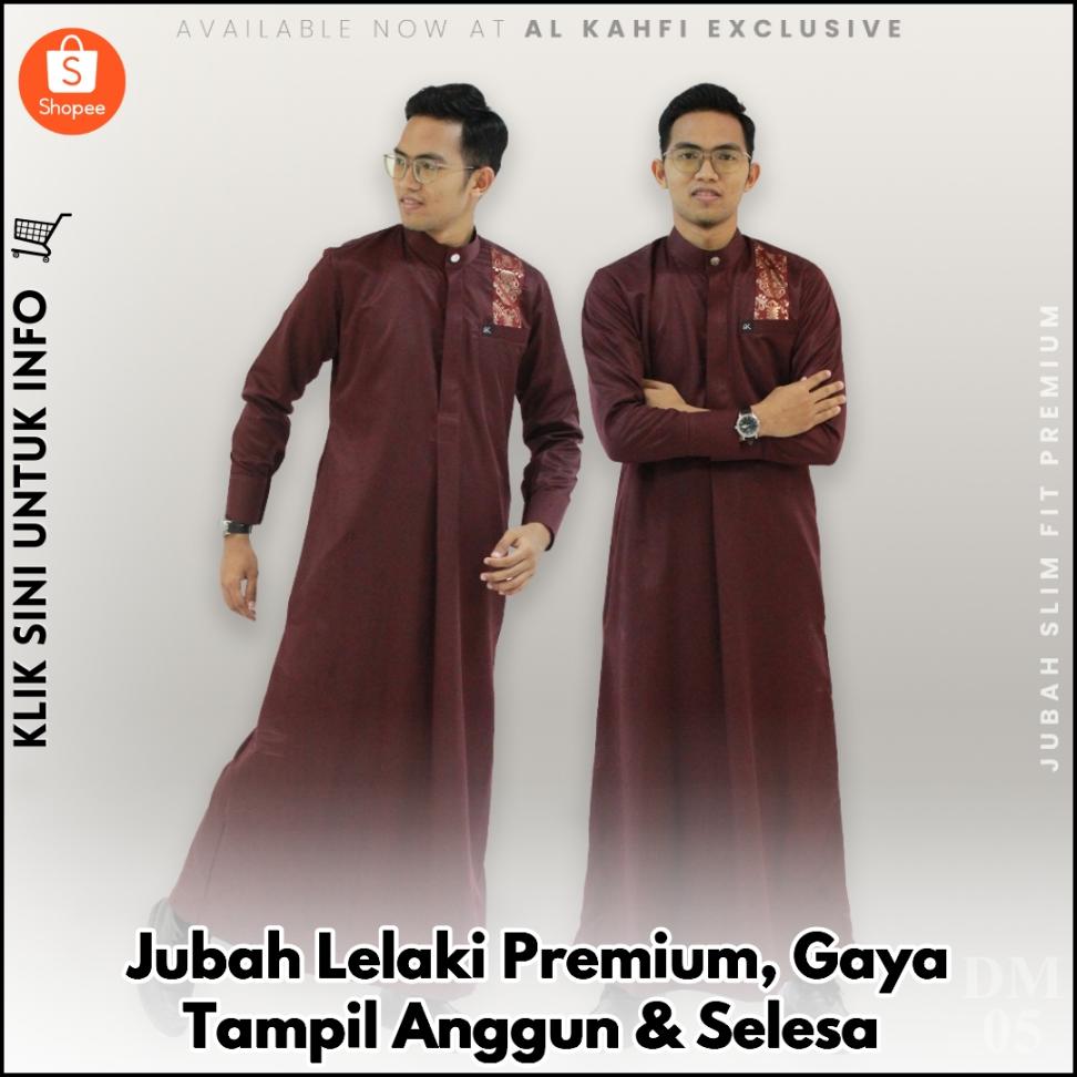 Jubah Lelaki Premium, Gaya Tampil Anggun & Selesa