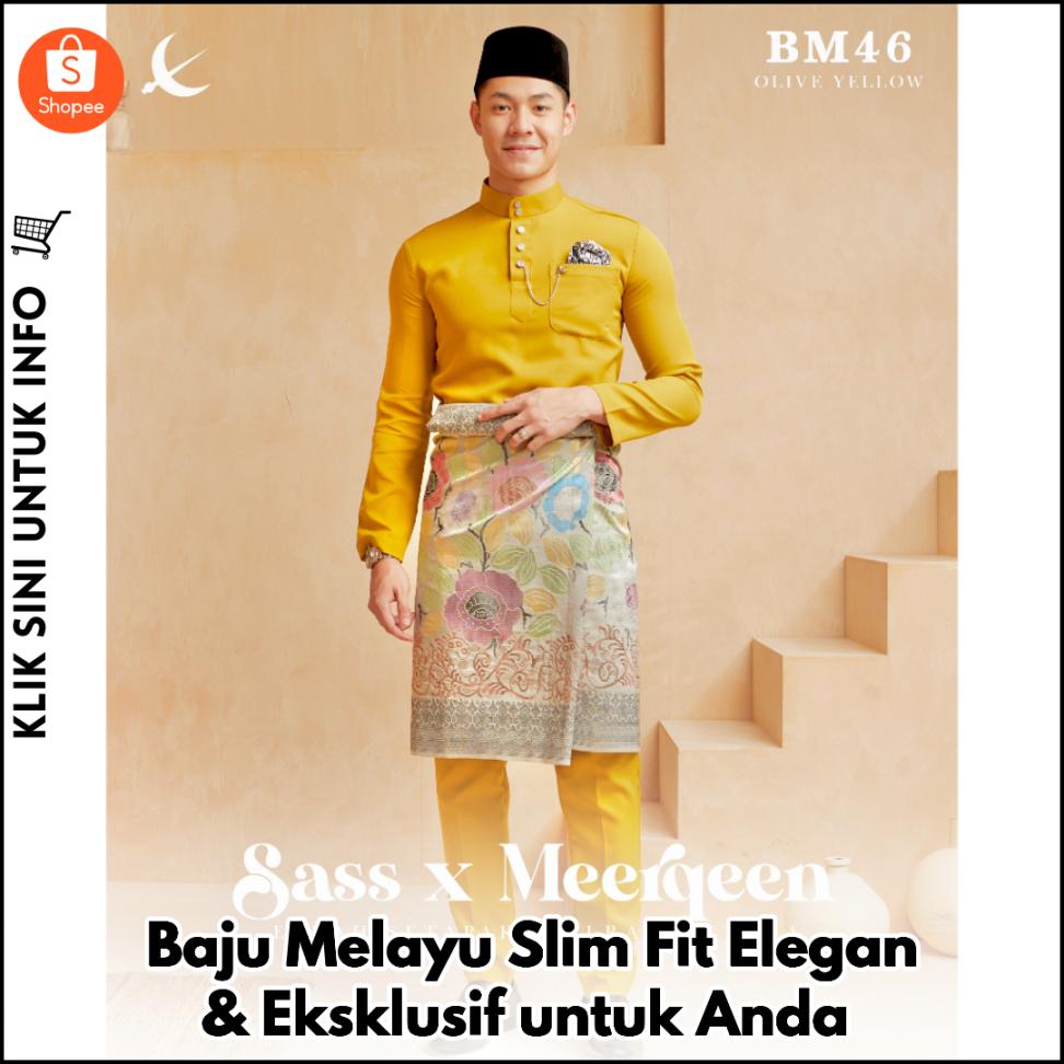 Baju Melayu Slim Fit Eksklusif – Tampil Bergaya!