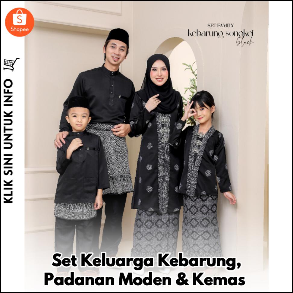 Set Keluarga Kebarung, Padanan Moden & Kemas