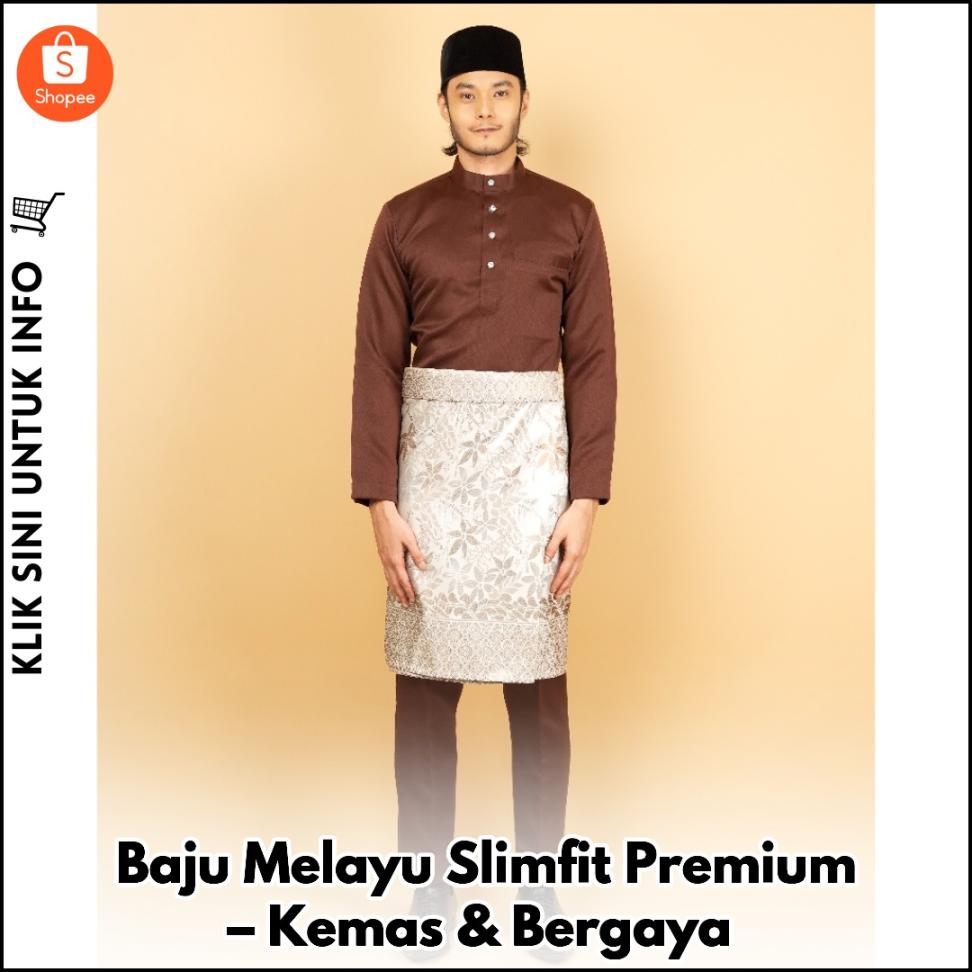 Baju Melayu Slimfit Premium – Kemas & Bergaya