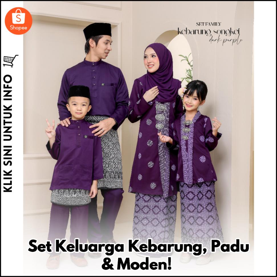 Set Keluarga Kebarung, Padu & Moden!