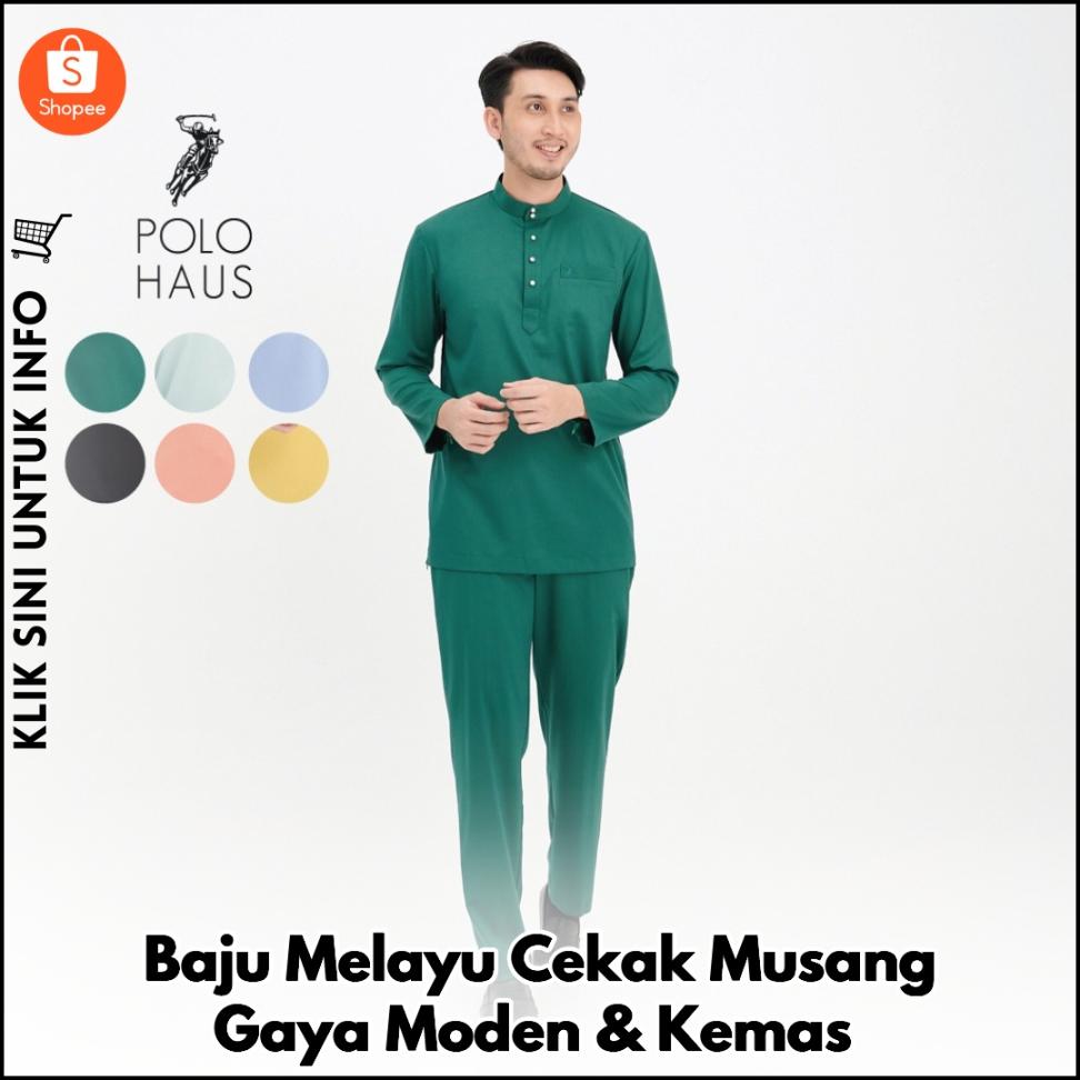 Baju Melayu Cekak Musang Gaya Moden & Kemas