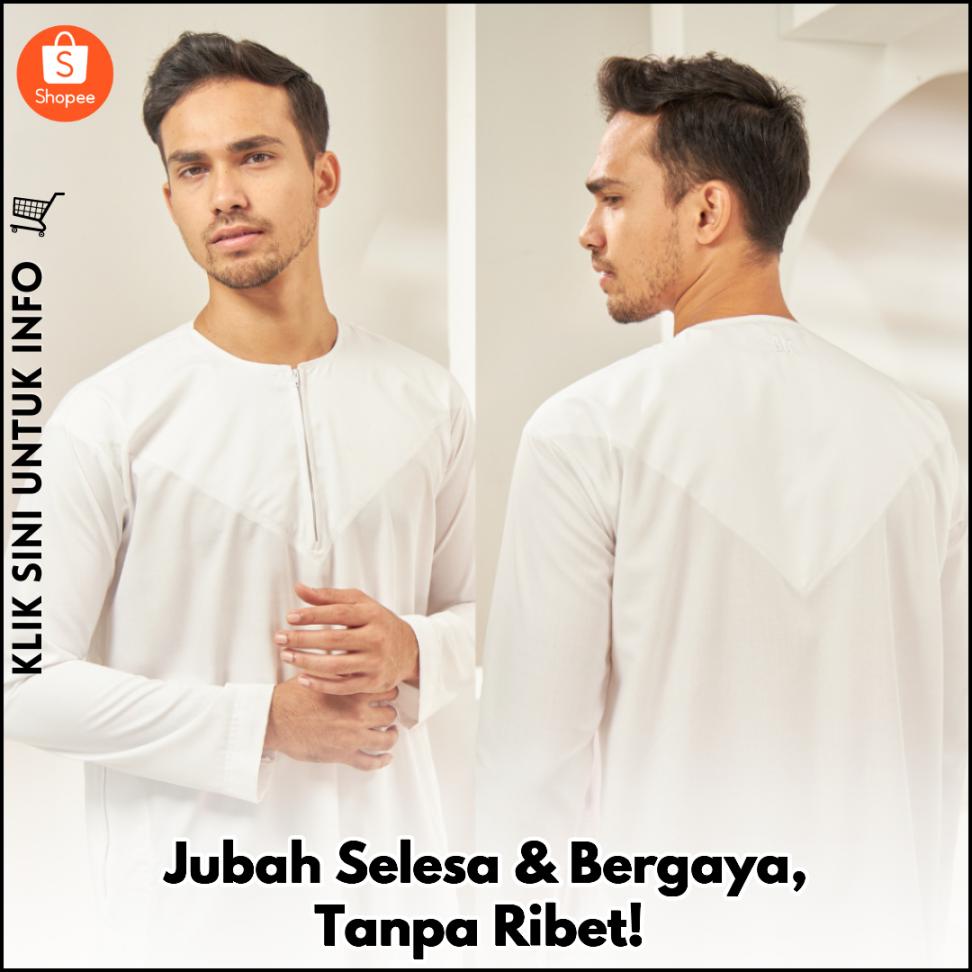 Jubah Selesa & Bergaya, Tanpa Ribet!