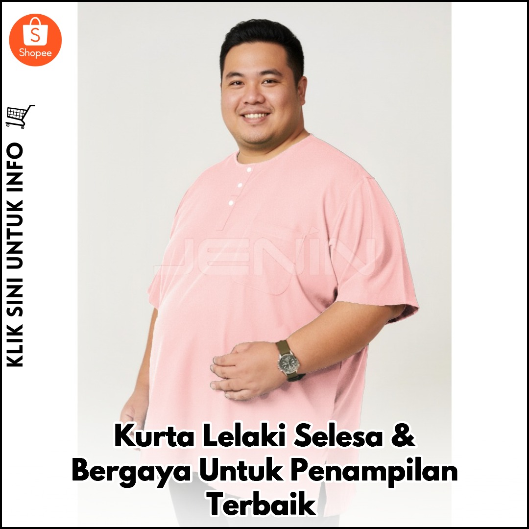 Kurta Lelaki Selesa & Bergaya Untuk Penampilan Terbaik