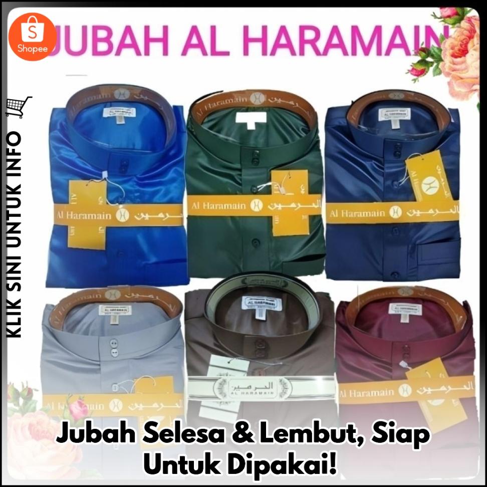 Jubah Selesa & Lembut, Siap Untuk Dipakai!