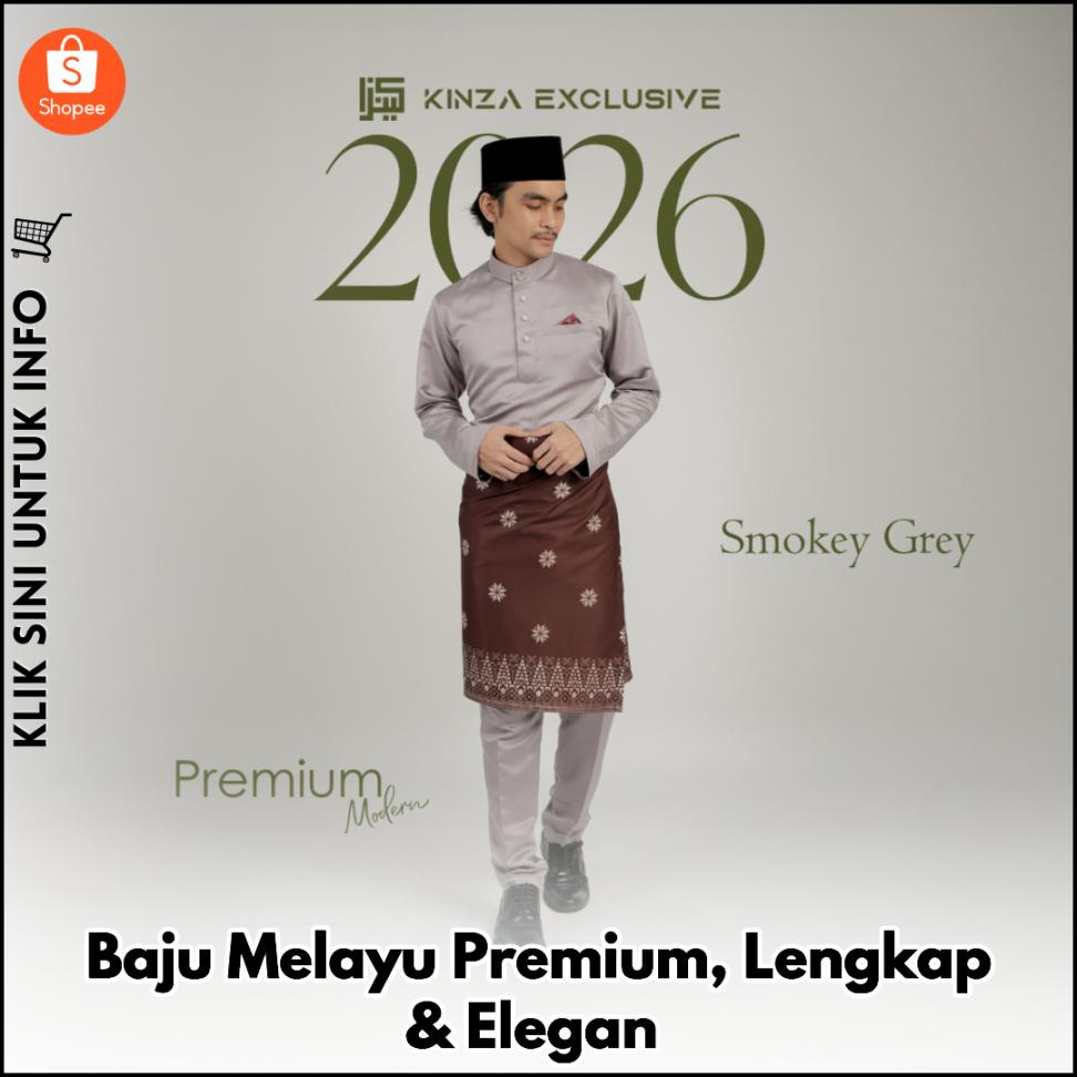 Baju Melayu Premium, Lengkap & Elegan