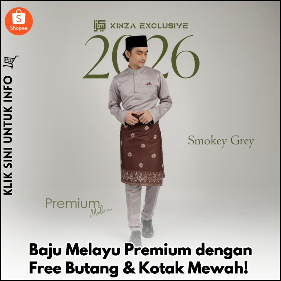 Baju Melayu Premium dengan Free Butang & Kotak Mewah!