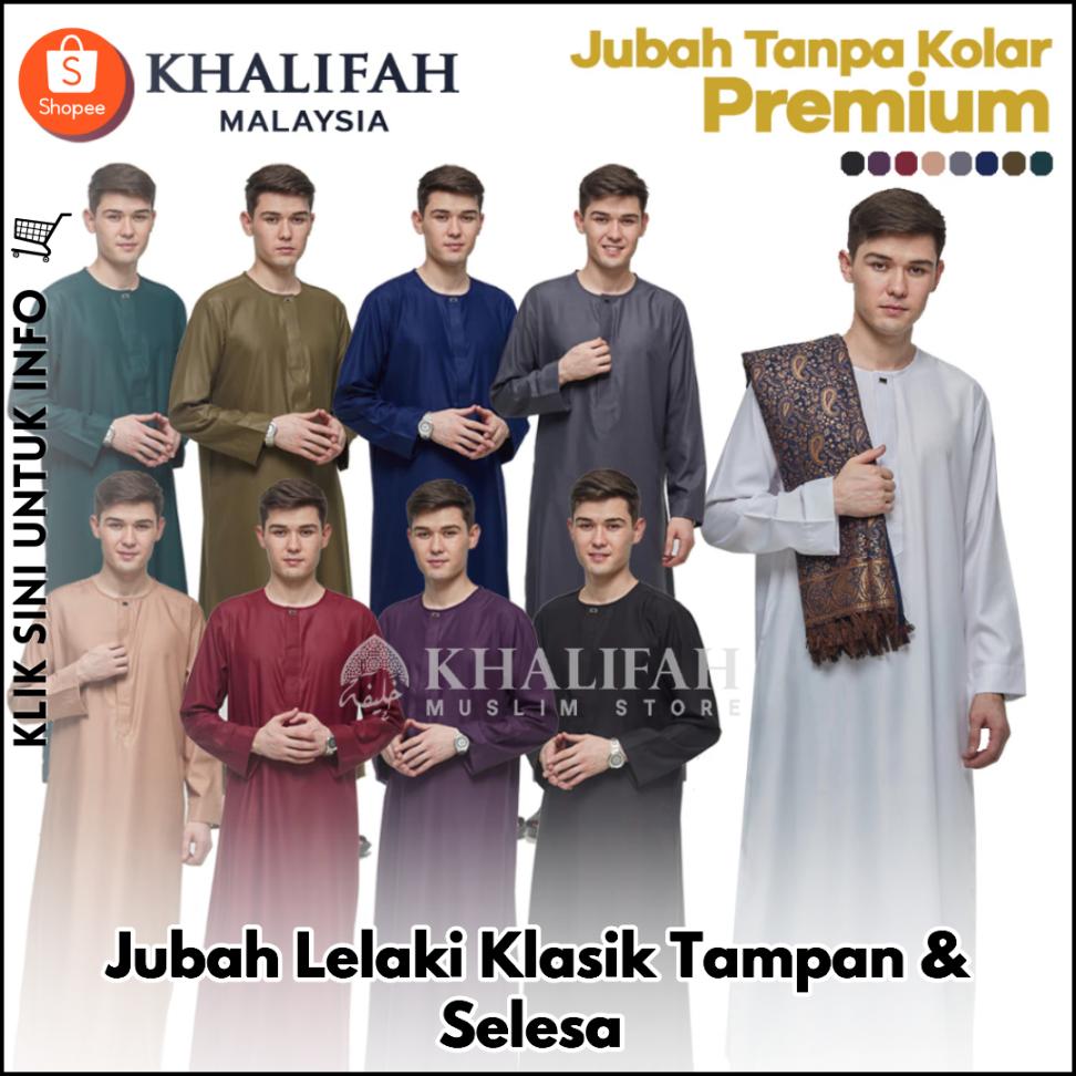 Jubah Lelaki Klasik Tampan & Selesa