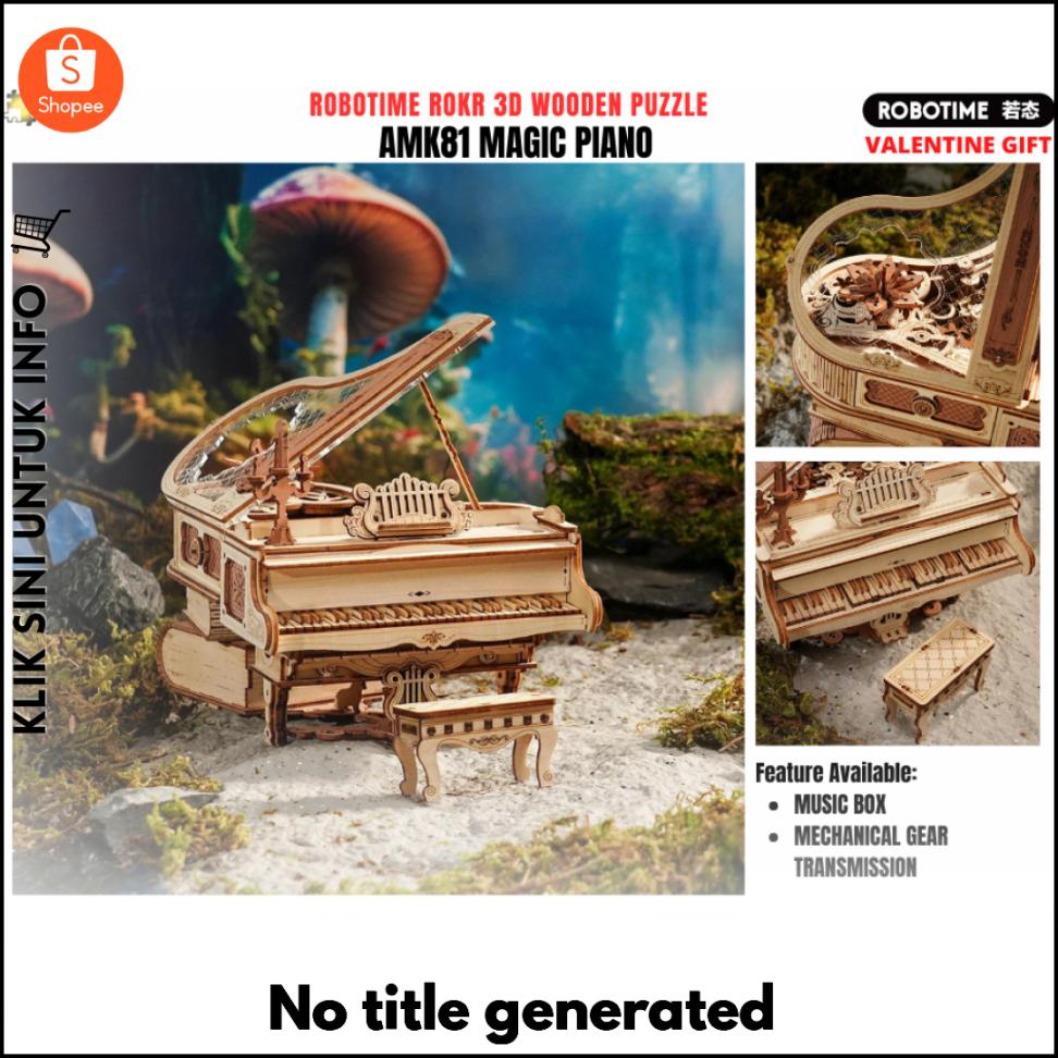 Kotak Muzik Mekanikal 3D DIY – Hadiah Unik & Romantik!